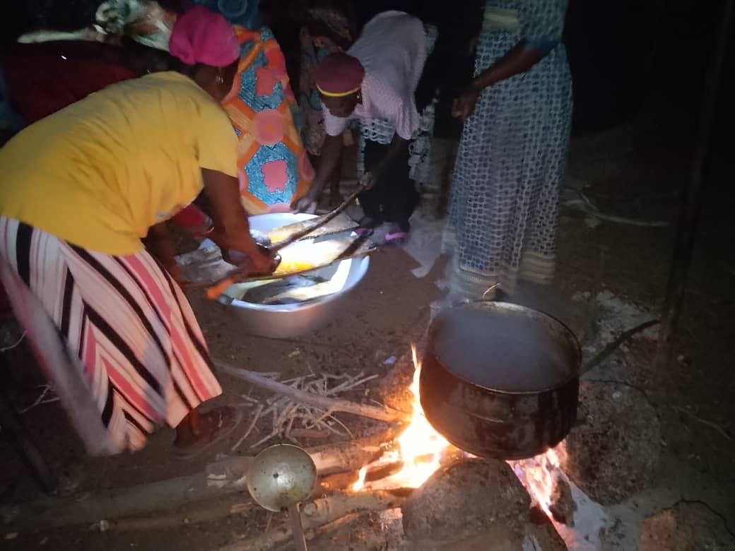 night beeswax processing